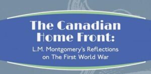 blue header with "The Canadian Home Front" exhibit title