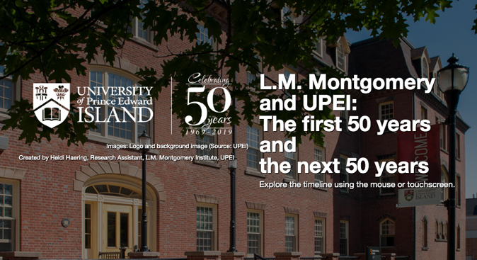 L.M. Montgomery and UPEI